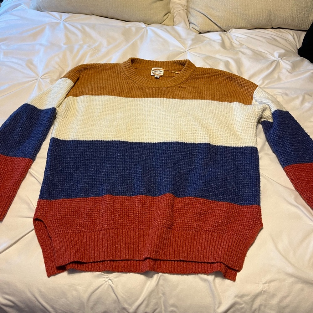 Hippie Rose XL striped sweater